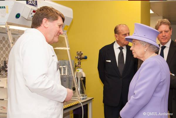 Queen Elizabeth II and Prince Philip visit QMUL